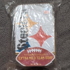 NFL Pittsburgh STEELERS 3.5 Oz Soap with collectible METAL tin sealed/ Licensed