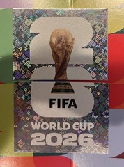 2026 Panini FIFA World Cup Stickers FOIL FWC 1 and FWC 2