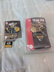 Super Bowl XLV + XX Commemorative Dangler Pin Buyer Gets Both Pins