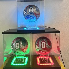 Trionda Mystery Mini World Cup Balls.USA, Mexico, Canada 3 ball set w/ LED cases