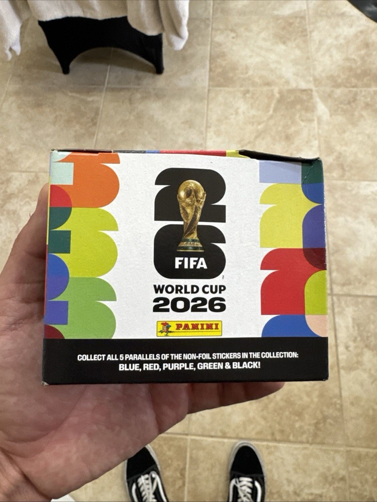 FIFA World Cup 2026™ Official Sticker Collection — 25 Pack Box brand new sealed!