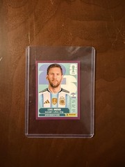 2026 Panini FIFA World Cup Lionel Messi ARG17 Purple Parallel Argentina Sticker