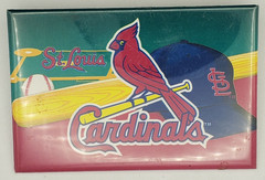 St Louis Cardinals Baseball Rectangular Pinback Button