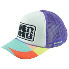 2026 FIFA World Cup Foam Trucker Cord We Are 26 CAN MEX USA White Purple Hat Cap