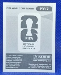 2026 Panini FIFA World Cup Sticker Nuno Mendes #POR 7 — Portugal