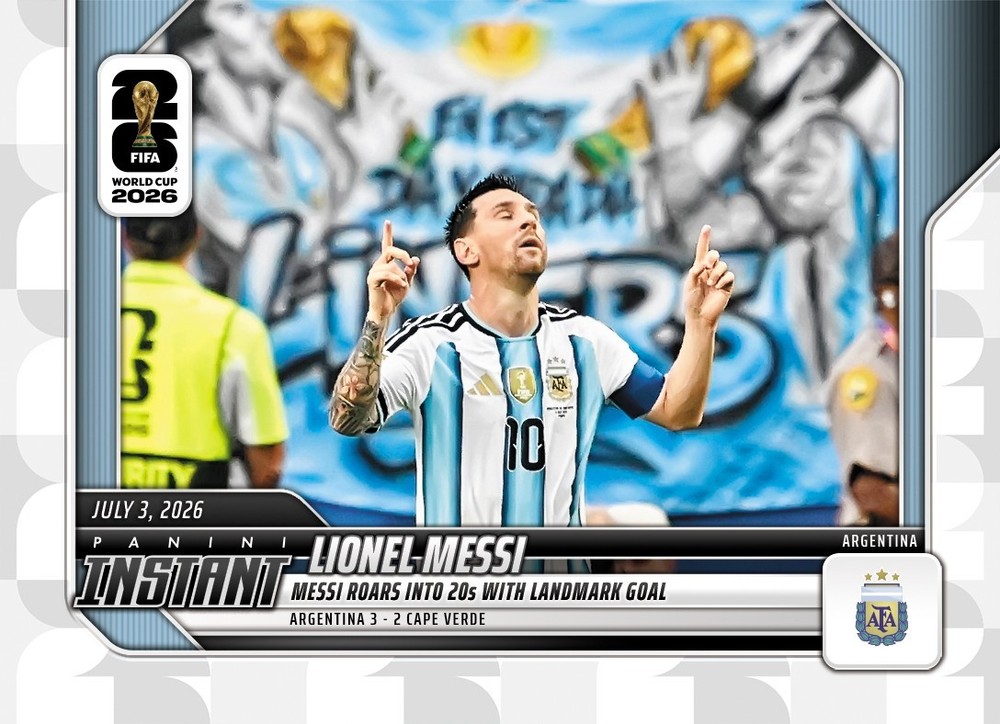 2026 Panini Instant FIFA World Cup #196 Lionel Messi Argentina PRESALE
