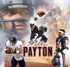 Chicago Bears WALTER PAYTON Football Player 13×19 Photograph Portrait