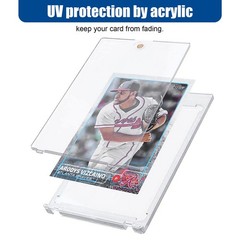 30-200 HeavyDuty Magnetic Trading Card Holders 35pt One-Touch Hard UV Protection