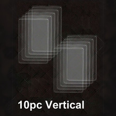 10pcs Card Holder Protector Sleeves Waterproof for ID SSN Medicare Cards Secure