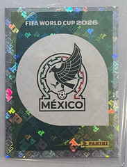 Panini FIFA World Cup 2026 Mexico Logo Sticker MEX 1 Hologram