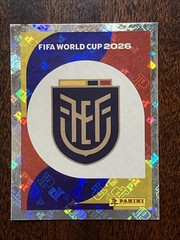 2026 Panini FIFA World Cup | Ecuador Badge ECU 1 | Foil Logo!