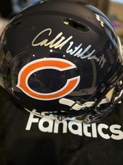 Caleb Williams Chicago Bears Signed Authentic Full Size Replica Helmet Fanatics