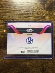 RAUL HELIX aus Topps Chrome Bundesliga 2025/26 — Casehit SSP Schalke Legend