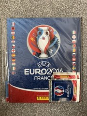 Panini France 2016 SEALED Starter Set Hardcover Album + 3 Packets