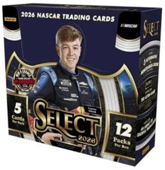 2026 Panini Select Racing Factory Sealed Hobby Box