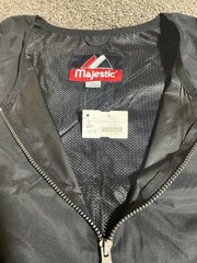 Vintage Majestic Training Hot Jacket — Quarter Zip Cage Jacket — Various Sizes