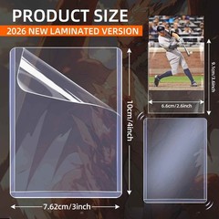 100/200/500/1000CT 3×4 Film Coated Toploaders & Sleeves For 35pt Trading Cards