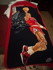 VTG NBA Michael “Air” Jordan Chi Bulls Beach Towel 58×29 Super Stars Sports Red