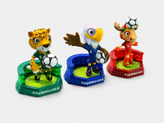 FIFA World Cup 2026 Official Mascot Figurine 6cm 3-Piece Set