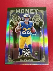 Blake Corum Rc MONEY Case Hit SSP 2024 Mosaic Prizm Los Angeles Rams #13