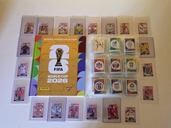 Panini World Cup 2026 Complete Set Plus Gold Hardcover+ base set extra stickers