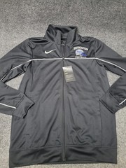Southeastern Royals Jacket Mens Small Black Football Nike Dri Fit Full Zip