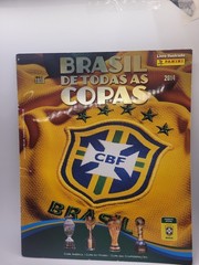 PANINI BRASIL DE TODAS AS COPAS 1919 2014 -BRAZIL WORLD CUP COMPLETE SET — PELE