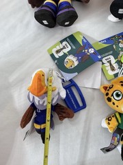 FIFA World Cup 2026 Plush Mascot Jazwares Maple Clutch Zayu New Keychain & 8”