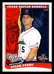 Kyler Fedko 2023 Choice Cedar Rapids Kernels #04 Cedar Rapids Kernels