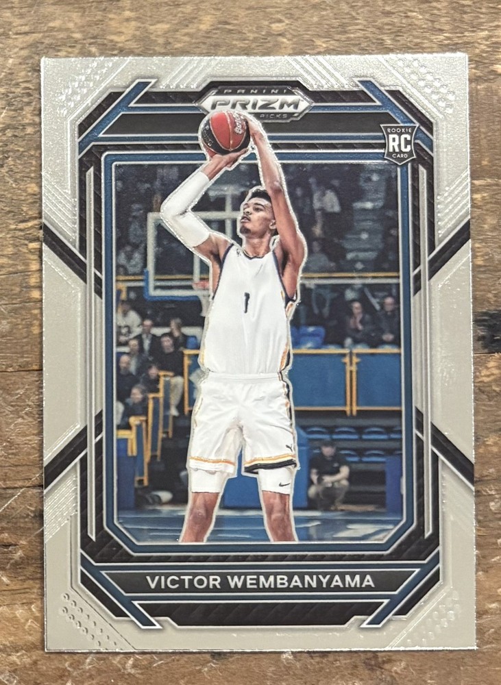 Victor Wembanyama 2023 Panini Prizm Draft Picks RC Rookie Card Spurs Wemby ROY