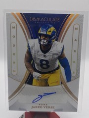 Jared Verse Auto 2025 Panini Immaculate /99 Modern Marks Rams MM-JVE