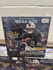 LOT OF 3 2025 Panini Revolution Football Mega Box Sealed New FREE SHIPPING