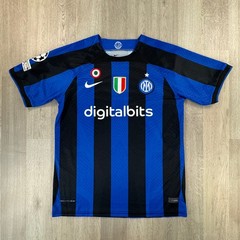 Nike Inter Milan Home Jersey Large Blue Black 2022-23 Champions League Soccer