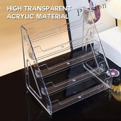 5 Tier Trading Card Display Stand Vertical Holder for Baseball Basketball Sport