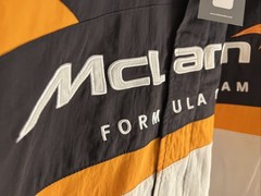 McLaren Jacket Mens Med Black White Formula 1 Racing Team Motorsport NEW NWT