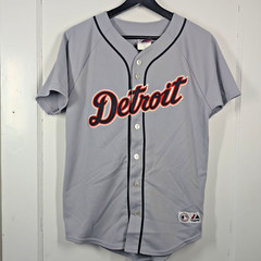 VTG Dontrelle Willis Detroit Tigers MLB Majestic Stitched Jersey Youth L US Made
