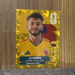 Panini FIFA WC 2026 Stickers-Exclusive Gold Crumple-COL Colombia- Pick Yours