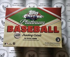 2025 Topps Chrome Platinum Baseball Blaster Box