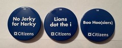 2025 PENN STATE CITIZENS BANK COMPLETE FOOTBALL REGULAR SEASON BUTTON SET OF 12