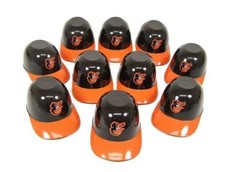 Baltimore Orioles 8oz Snack Size Ice Cream Mini Baseball Helmets — Quantity 10