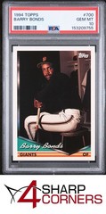 1994 TOPPS #700 BARRY BONDS GIANTS PSA 10