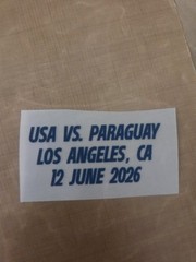 2026 FIFA World Cup USA Match Details «USA VS PARAGUAY LA, CA 12 JUN 26» AMERICA