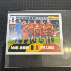 Team Photo 2022 Panini FIFA World Cup: Qatar #BEL1 Belgium boxa