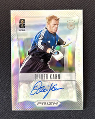 Oliver Kahn Auto /75 2026 Prizm World Cup 2012 Throwback Signatures Silver