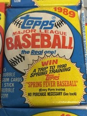 1988-1989-1990 Wax Packs (Topps and Fleer) 20 Packs Total 🔥 $50 🔥 Great Deal