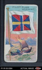 1911 Flags of All Nations T59 Norway Pilot Flag 1.5 — FAIR