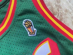 Seattle Super Sonics Gary Payton retro vintage green basketball jersey
