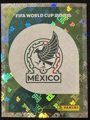 Panini FIFA World Cup 2026 Sticker Mexico Team Crest Badge Logo MEX 1