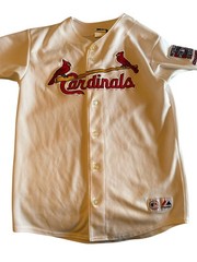 Vintage Albert Pujols Jersey unisex children’s Large Majestic World Series