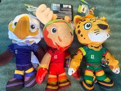 FIFA World Cup 2026 Plush Mascot Lot of 3 Jazwares Maple Clutch Zayu New NWT